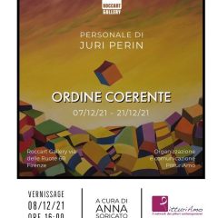 “Ordine Coerente” la personale di Juri Perin che emoziona Firenze